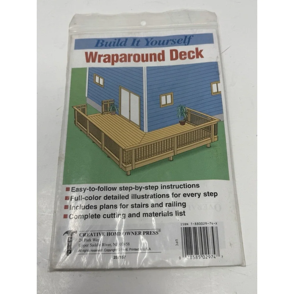 Lot of 7 Vintage‎ DIY Project Plans